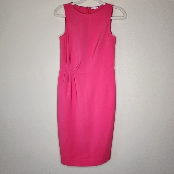 P.A.R.O.S.H. Pink Darter Waist Dress S - Picture 1 of 6